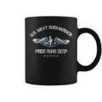 Us Navy Veteran Submariner Pride Runs Deep Flag Vintage Coffee Mug