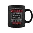 Us Veteran I Am The Storm Coffee Mug