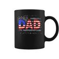 Usa Patriotic Dad Father's Day American Flag 4Th Of July Dad Coffee Mug