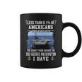 Uss George Washington Cvn 73 Sunset Coffee Mug