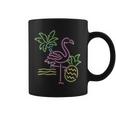 Vacation Palms Pineapple Travel Flamingo Coffee Mug