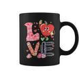 Valentine Day Love Teacher Candy Conversation Hearts Coffee Mug