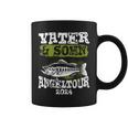 Vater & Sohn Angeltour 2024 Papa Angelnatertag Angler Tassen