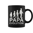 Vater Evolution Silhouette Papa Evolution Tassen