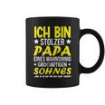 Vatertag Stolzer-Papa -Om Großartigen Sohn Bekommen Tassen