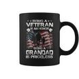 Being A Veteran Is An Honor Being A Grandad Is Priceless Coffee Mug