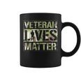 Veteran Lives Matter Camo Veteran Lives Matter Coffee Mug