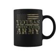 Veteran Of The United States Army Camouflage Us Flag Veteran Coffee Mug