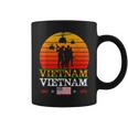 Vietnam Veteran Helicopter Bell Uh1 Huey Vintage Coffee Mug