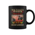 Vietnam Veteran Uh1 Huey Helicopter Door Gunner Coffee Mug