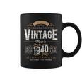 Vintage 1940 84Th Birthday Decoration 84 Year Old Men Coffee Mug