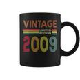 Vintage 2009 15Years Old Boys And Girls 15Th Birthday Coffee Mug
