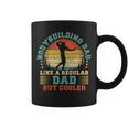 Vintage Bodybuilding Dad Like A Regular Dad Father's Day Coffee Mug