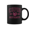 Vintage Cupid University College Cute Valentines Day Coffee Mug