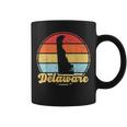 Vintage Delaware Native Delaware Roots Home State Pride De Coffee Mug