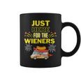 Vintage Hot Dog 4Th Of July I'm Just Here For The Wieners Coffee Mug