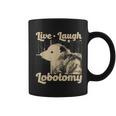 Vintage Live Laugh Lobotomy Lobotomies Retro Opossum Lovers Coffee Mug