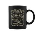 Vintage Made In 1943 80Th Birthday Coffee Mug