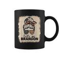Vintage Messy Bun Let's Go Brandon Coffee Mug