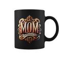Vintage Ornate Mom My Outstanding Mama Elegant Typography Coffee Mug