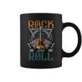 Vintage Retro 80S Rock & Roll Music Guitar Wings Coffee Mug