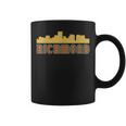 Vintage Retro Richmond Virginia Skyline Coffee Mug