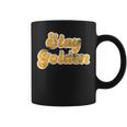 Vintage Retro Stay Golden 80'S 90'S Style Friends Icons Coffee Mug