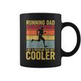 Vintage Running Dad Marathon Runner Father's Day Coffee Mug