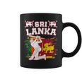 Vintage Sri Lanka Cricket Jersey Sri Lankan Cricket Fan Flag Coffee Mug