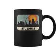 Vintage St Louis Missouri Downtown Skyline Retro 70S Coffee Mug