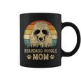 Vintage Standard Poodle Mom Dog Lovers Mother's Day Coffee Mug