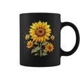 Vintage Sunflower Graphic Coffee Mug