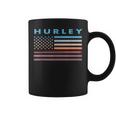 Vintage Sunset American Flag Hurley Mississippi Coffee Mug