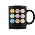 Volleyball Vibes Smile Face Hippie Volleyball Girls Coffee Mug