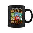 Waiting For My Balls To Drop Bingo Player Mom Grandma Coffee Mug