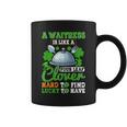 A Waitress Is Like A Four Leaf Clover St Patrick's Day Coffee Mug
