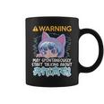 Warning May Spontaneously Talk About Anime N Manga Girl Coffee Mug