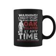 Warning Oak Island Metal Detecting Coffee Mug