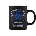 I Wear Blue For National Foster Care Awareness Month Coffee Mug