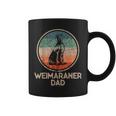 Weimaraner Dog Vintage Weimaraner Dad Coffee Mug