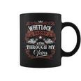 Whitlock Blood Runs Through My Veins Vintage Family Name Coffee Mug