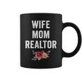 Wife Mom Realtor Vintage FemaleCute Birthday Coffee Mug