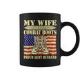 My Wife Wears Combat Boots Military Proud Army Husband Coffee Mug