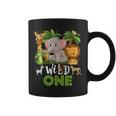 Wild One Birthday 1St Safari Jungle Family Coffee Mug