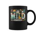 Wild About Reading Bookworm Book Reader Zoo Animals Coffee Mug