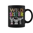 Wild Sister Zoo Theme Birthday Safari Jungle Matching Party Coffee Mug