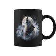 Wolves Howling At Moon Wolf Wild Animal Coffee Mug