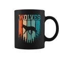 Wolves Retro Vintage Coffee Mug