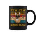 Women's Pew Pew Madafakas French Bulldog Dogs Dadintage Tassen