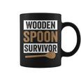 Wooden Spoon Survivor Vintage Humor Discipline Quote Coffee Mug